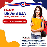 Study In UK And USA. With/Without IELTS