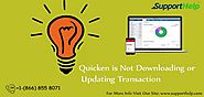 How to Fix Quicken is Not Downloading or Updating Transaction | SupportHelp
