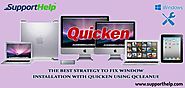 How to Fix Window Installation with Quicken Using QcleanUI