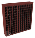 144 Bottle Deluxe Wine Rack in Premium Redwood with Stain & Finish Options