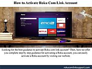 Activate Roku.Com/Link Account