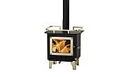 Cozy and warm with a Cubic Mini Wood Stove