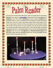 Palm reader