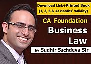 CA FOUNDATION LAW Video lectures