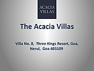Best Private Villas In Goa - The Acacia Villas by The Acacia Villas