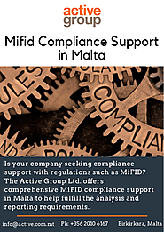 Mifid Compliance Support Malta