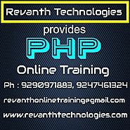 PHP Online Training in India, PHP Online Training institute in Hyderabad, PHP Online Training Institutes