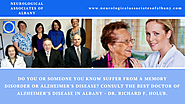Dr Richard F. Holub | Best Doctor of Alzheimer’s disease