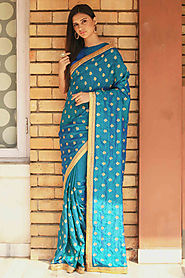 Explore latest designer sarees for women online – Mohey Manyavar