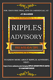 Ripples Advisory | Free Intraday Tips | RipplesAdvisory