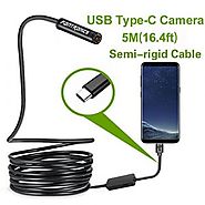 Fantronics Endoscope Type C Borescope Inspection Camera for Android