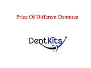 Price Of Different Dentures