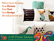 Pillow Cover Printing | Textile Printing - AM Printex