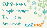 Top Institute For SAP S/4 HANA Simple Finance Training in Ameerpet|| Get Real-Time Experience CALFRE
