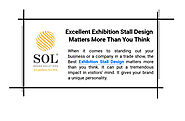 ‘Creative Exhibition Stall Design | SOL Brand Solutions’ by SOL Brand Solutions | Readymag