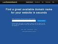 Lean Domain Search | Find a great domain name in seconds