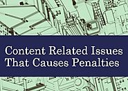 Content Related Issues That Causes Penalties – Anything SEO