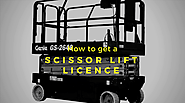 Scissor Lift Licence