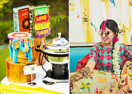 A Theme Based Mehendi Ceremony With Quirky Food Stations By Fork ‘n’ Spoon