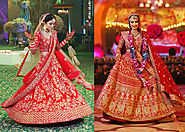7 Indian Brides Who Made Us Go Weak In Our Knees With Their Magnificent Bridal Lehengas