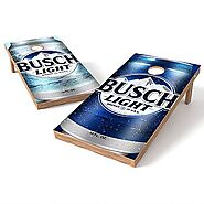 Busch Light Cornhole Boards- A Stylish Accessory to Step Forward & Learn Cornhole Game - cornholegame