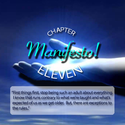 Chapter 11: Manifesto