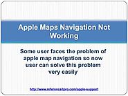 1-888-560-1555 Apple Maps Navigation Not Working