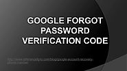 1-888-654-1927 Google Forgot Password Verification Code