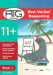 Buy 11 Plus Non-Verbal Reasoning Book Online | Non Verbal Reasoning Book 1| Eleven Plus RTG Shop