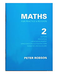 Maths For Practice and Revision - Book 2 - Eleven Plus RTG Shop - Peter Robson Series Maths