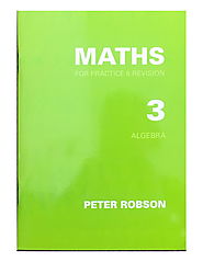 Maths For Practice and Revision - Book 3 - Eleven Plus RTG Shop - Peter Robson Series Maths
