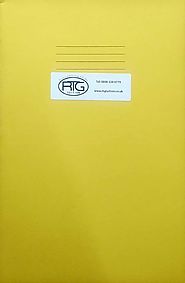 Ruled A4 Exercise Book | RTG Tuition