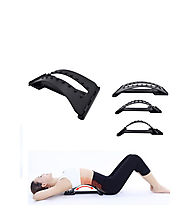 Back pain relief stretcher