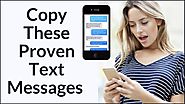 How To Text A Girl Like A Man (Copy these text examples)