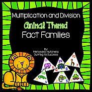 Fact Families: Multiplication and Division by Mercedes Hutchens | TpT