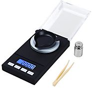 WAOAW Digital Milligram Scale with Calibration Weights