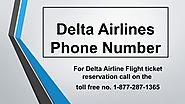 Delta Airlines Phone Number 1-877-287-1365