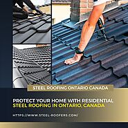 Steel Roofing Ontario Canada: Residential Steel Roofing