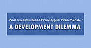 Mobile App or Mobile Website What Should You Use Build? [Infographics]