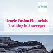 Oracle Fusion Financials Training in Ameerpet by ERPTREE.
