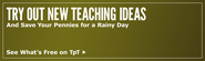 TeachersPayTeachers.com - An Open Marketplace for Original Lesson Plans and Other Teaching Resources