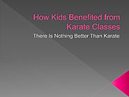 How kids benefited from karate classes