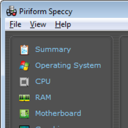 piriform speccy temp color meaning