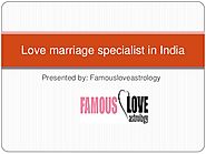 Love Marriage Specialist in India - Astrologer Shastri Ji