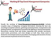 Event Management Companies In Delhi | Corporate Event Management Company