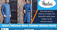 Latest Pakistani Mens Shalwar Kameez Kurta | https://salaishop.com/