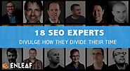 18 SEO experts divulge how they divide their time (on-page & off-page)