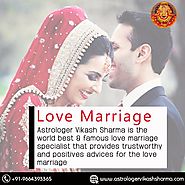 Astrologer Vikash Sharma Ji - Love Marriage Specialist in India