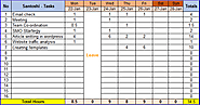 Weekly Timesheet Template | Google docs Timesheet Template - Free Project Management Templates