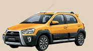 Toyota's Etios crossover is set to unveiling at AUTO EXPO 2014